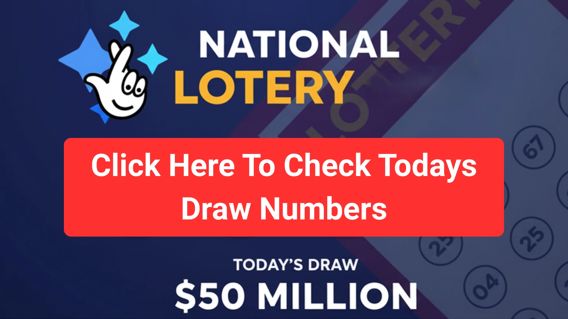 National Lottery Results: Just Hit The Jackpot