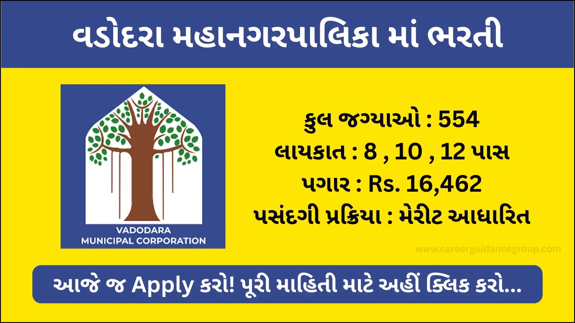 VMC Recruitment 2026 – Apply Online For 554 Posts Now